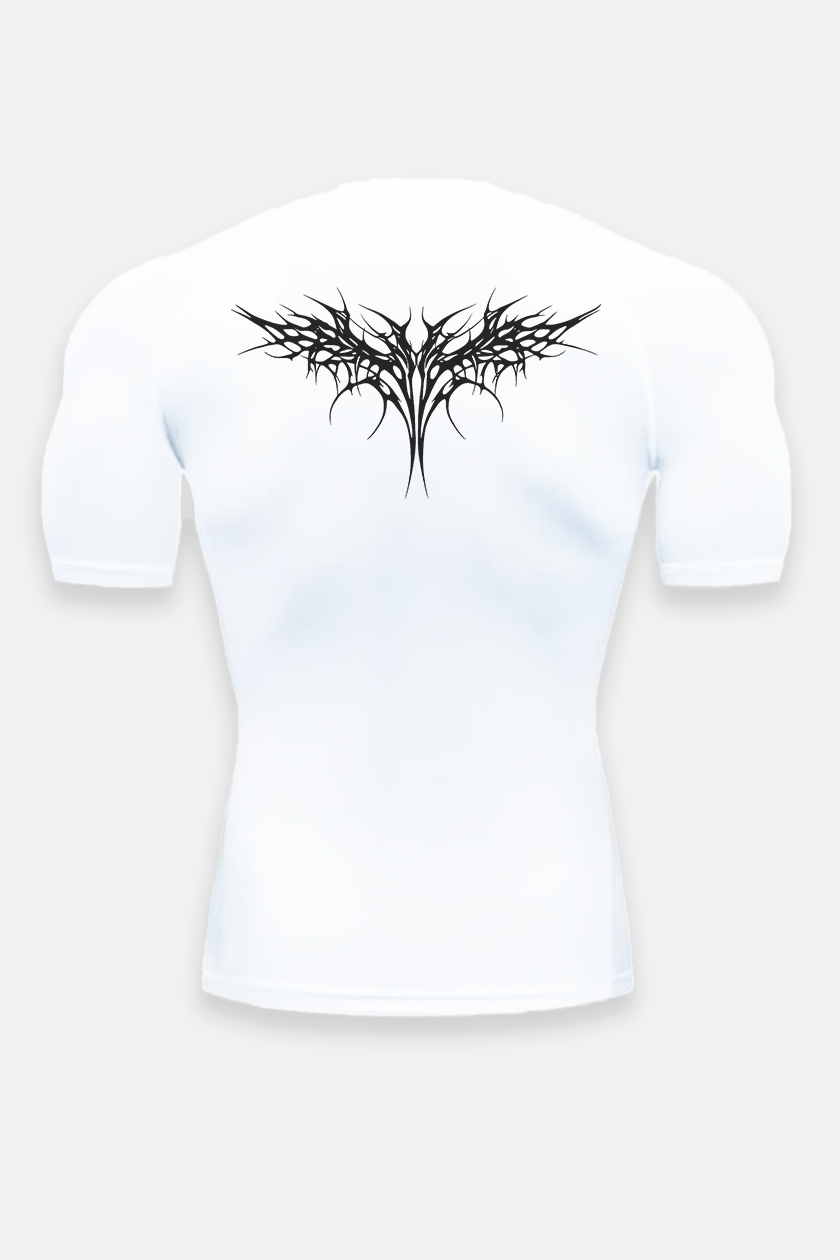 UC023 Envy Compression Tee - White