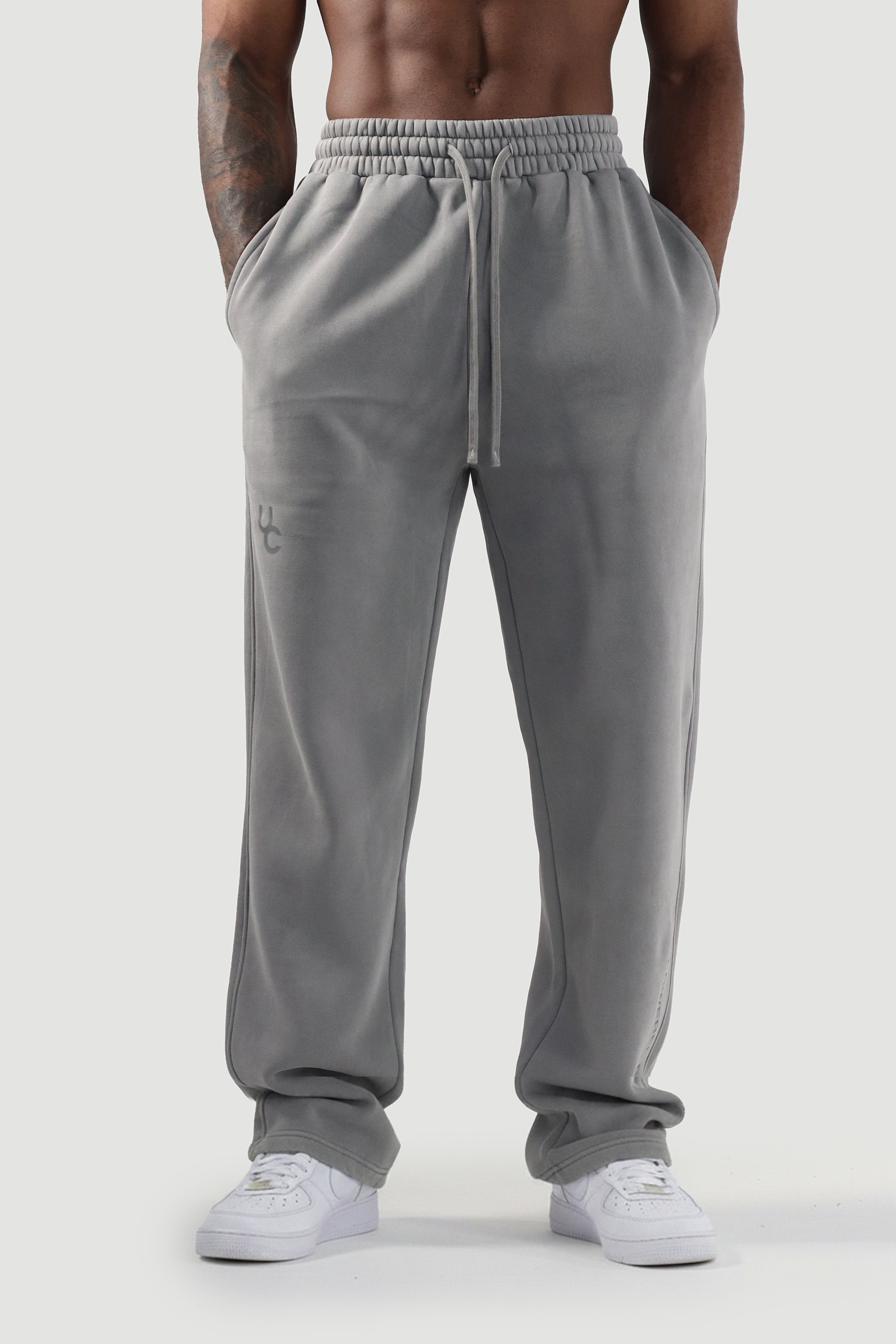 UC042 Foundation Oversized Joggers - Stone Wash