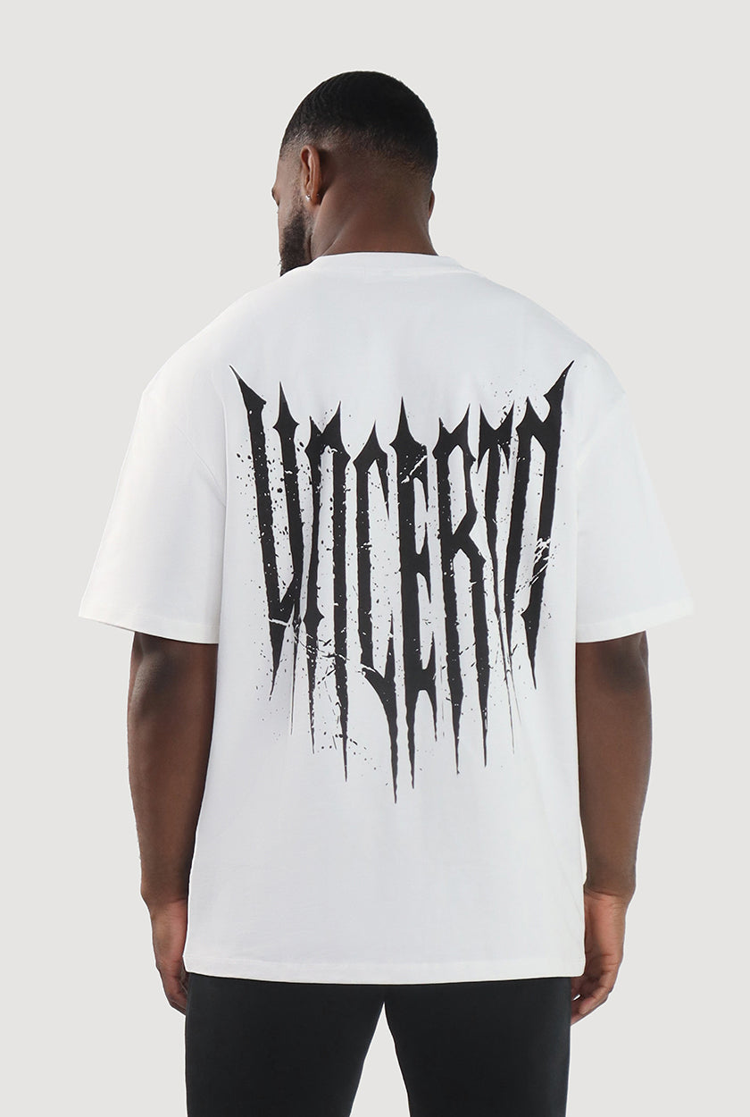 UC022 Envy Oversized Tee - White