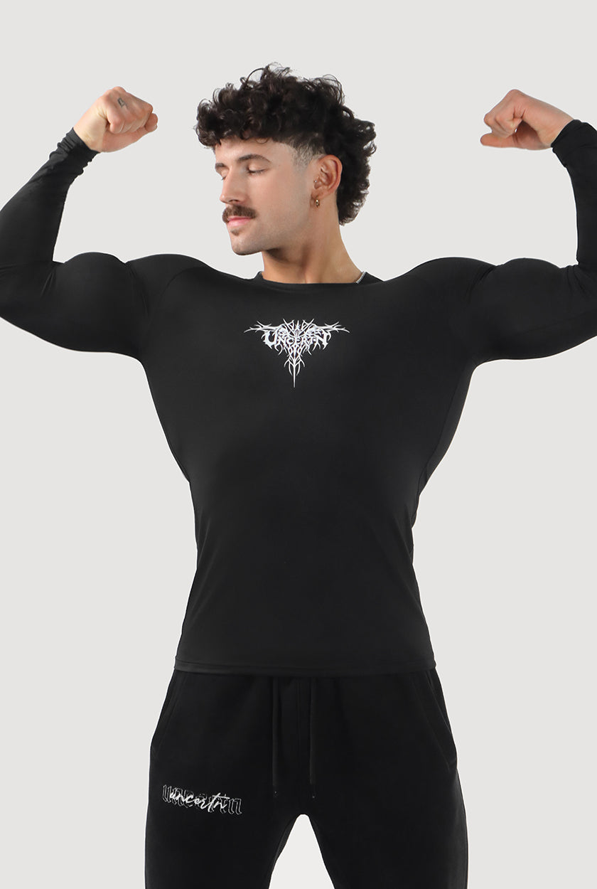 UC023 Envy Compression Longsleeve - Black