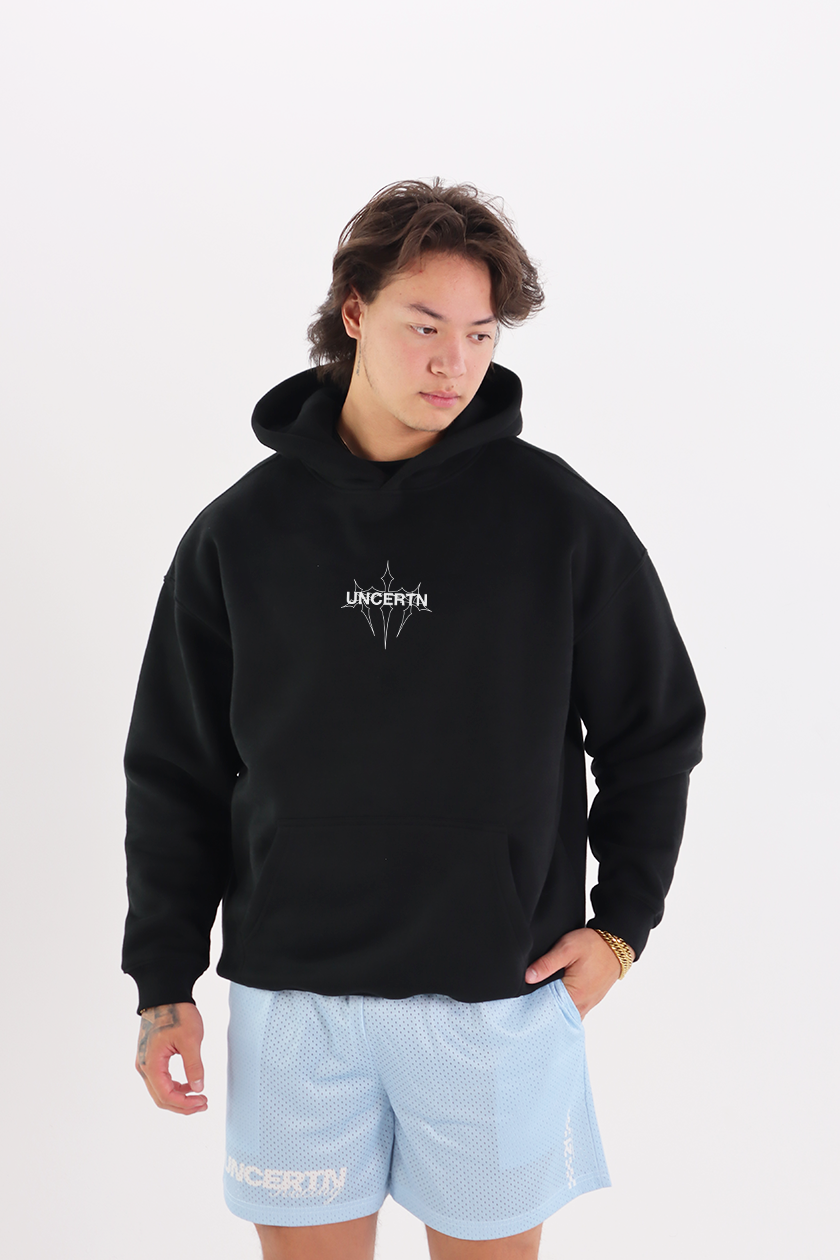UC014 Reign Oversized Hoodie - Black