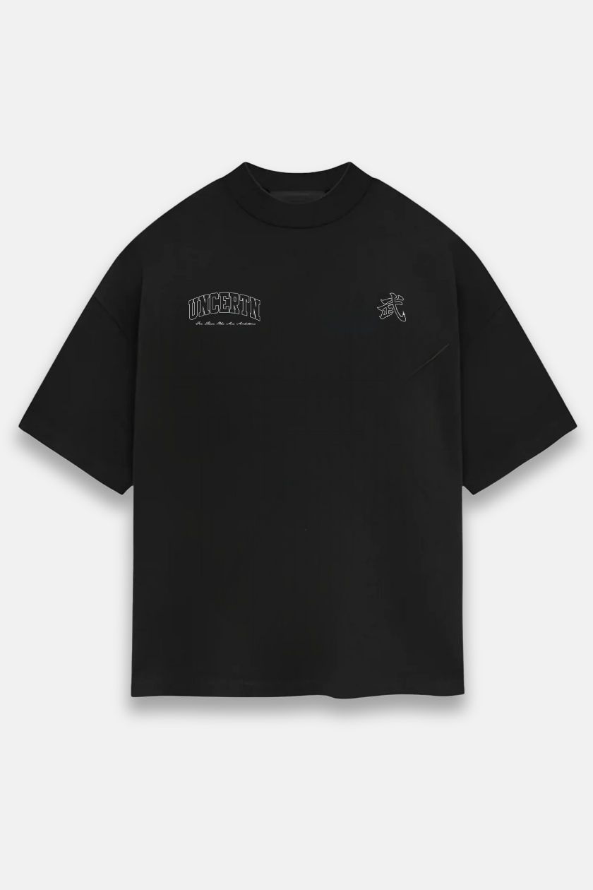 UC040 Samurai Oversized Tee - Black