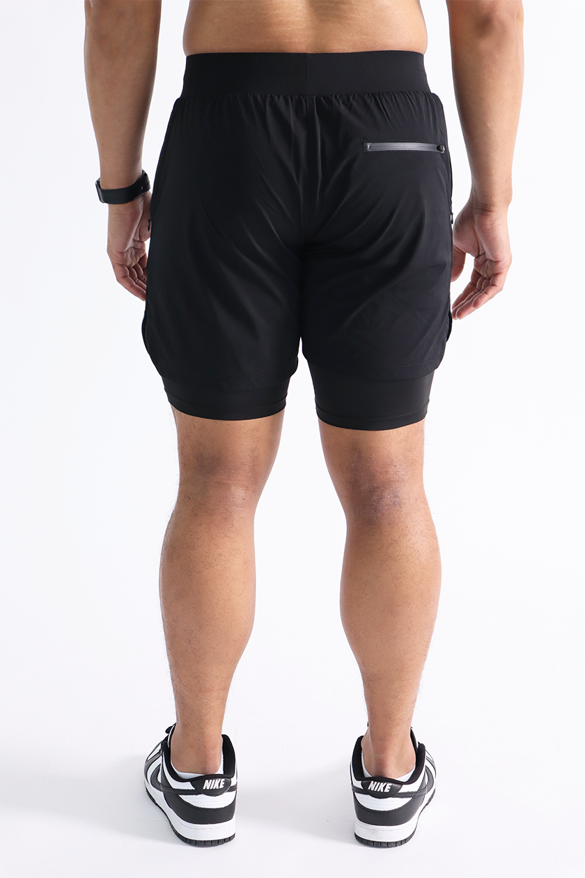 UC04 Arrival Compression Shorts - Black