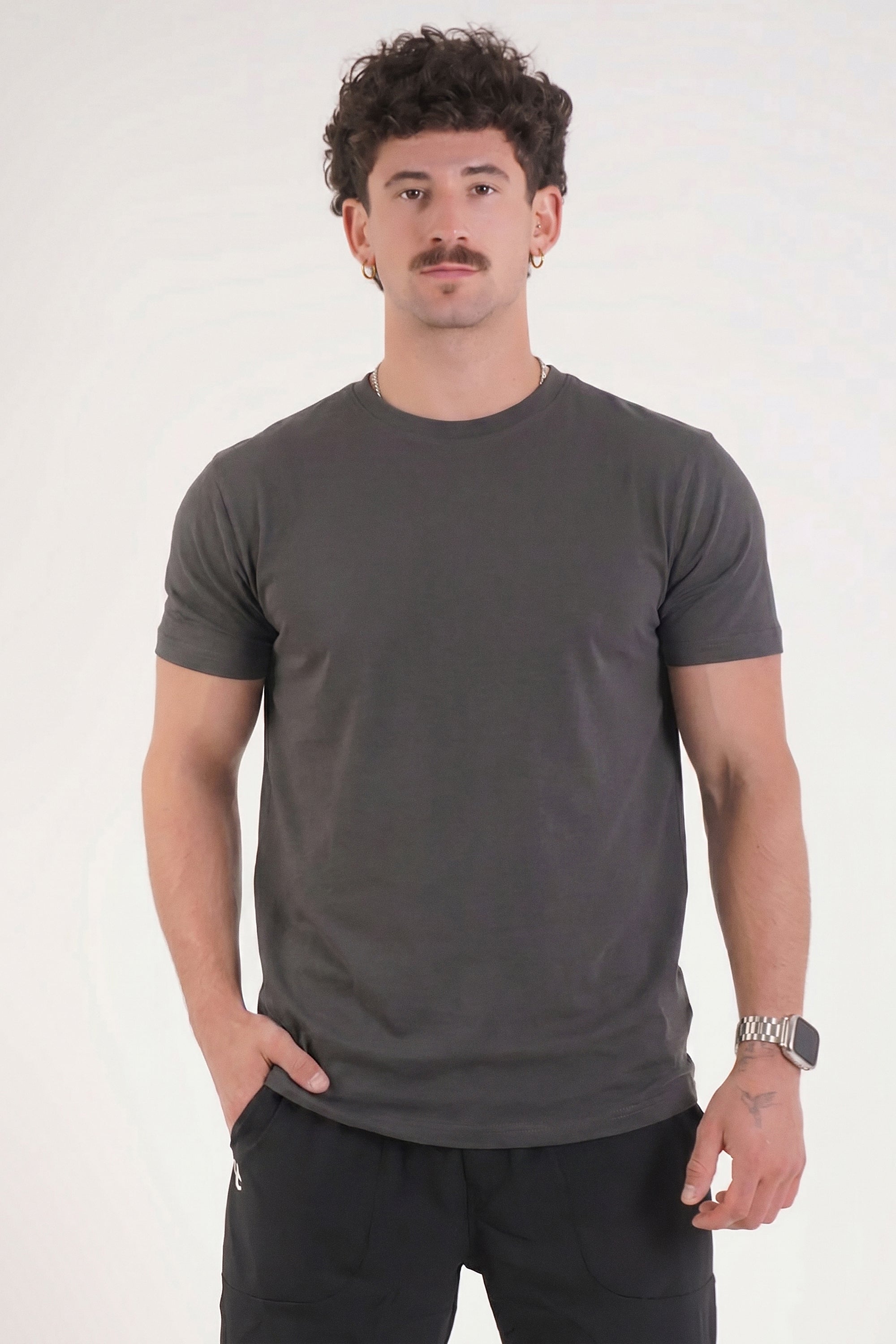 UC025 Summit Everyday Tee - Charcoal Grey
