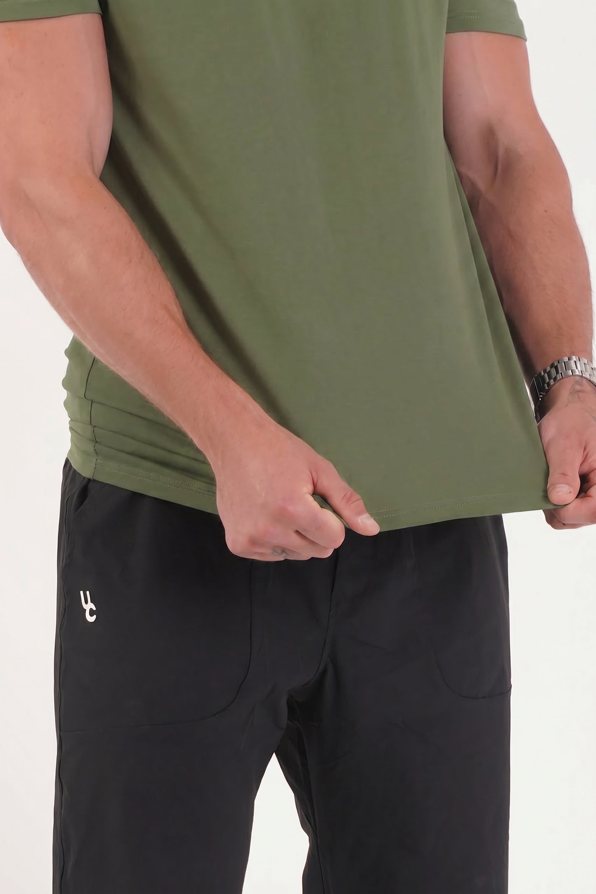 UC025 Summit Everyday Tee - Dark Green