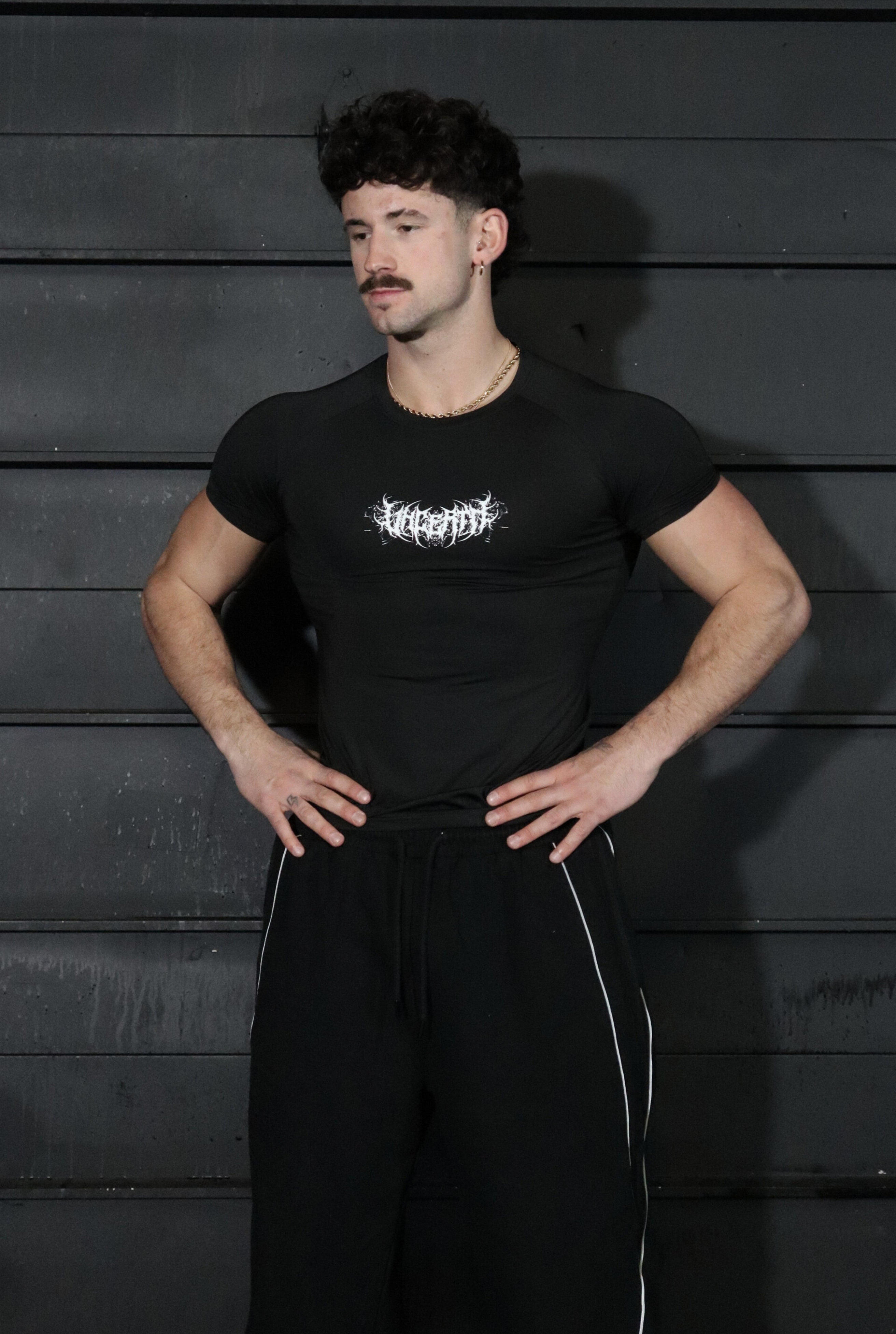 UC045 Venom Compression Tee - Black