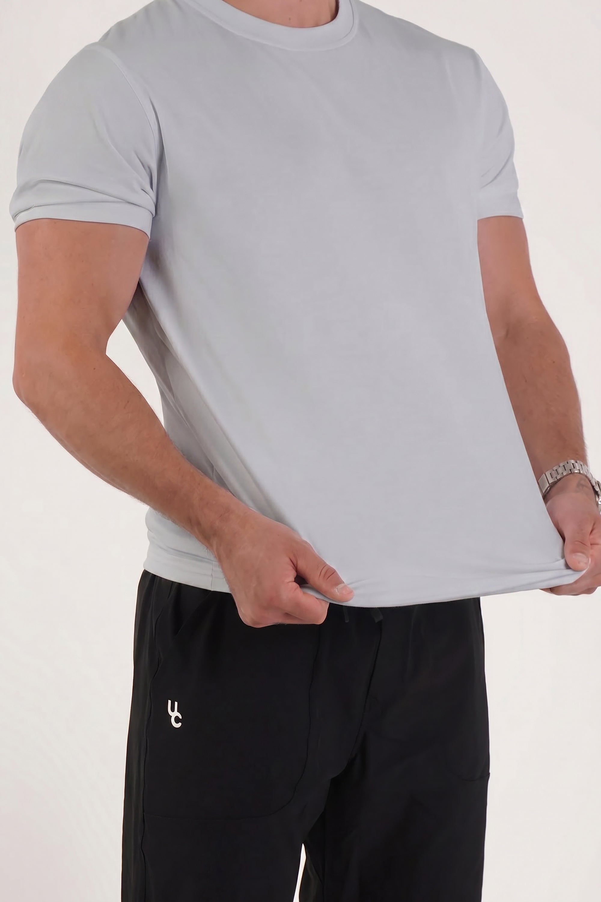 UC025 Summit Everyday Tee - Cloud Grey