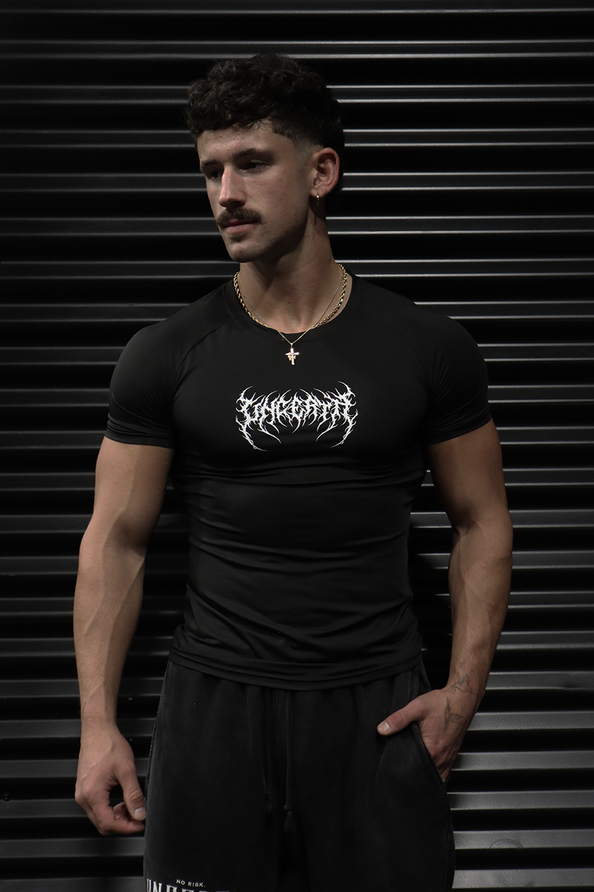 UC036 Celestial Compression Tee - Black