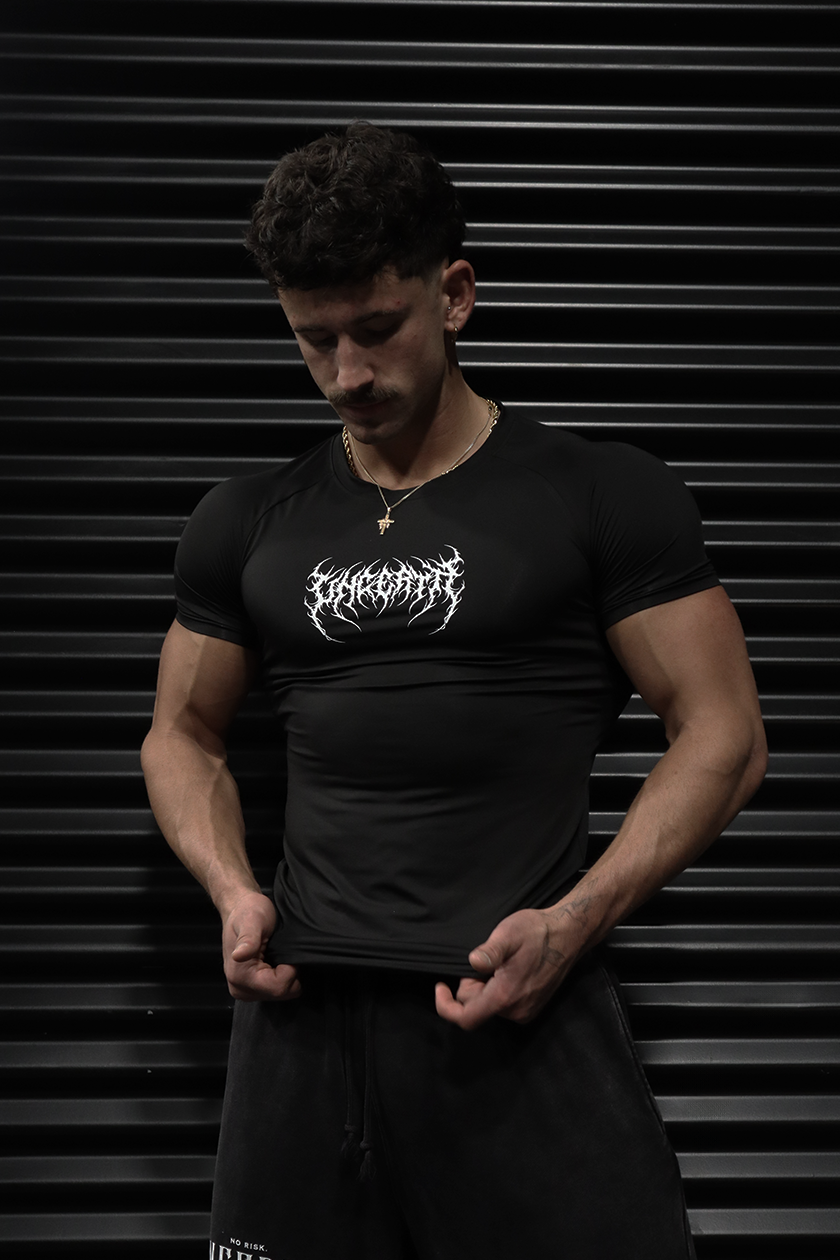 UC036 Celestial Compression Tee - Black