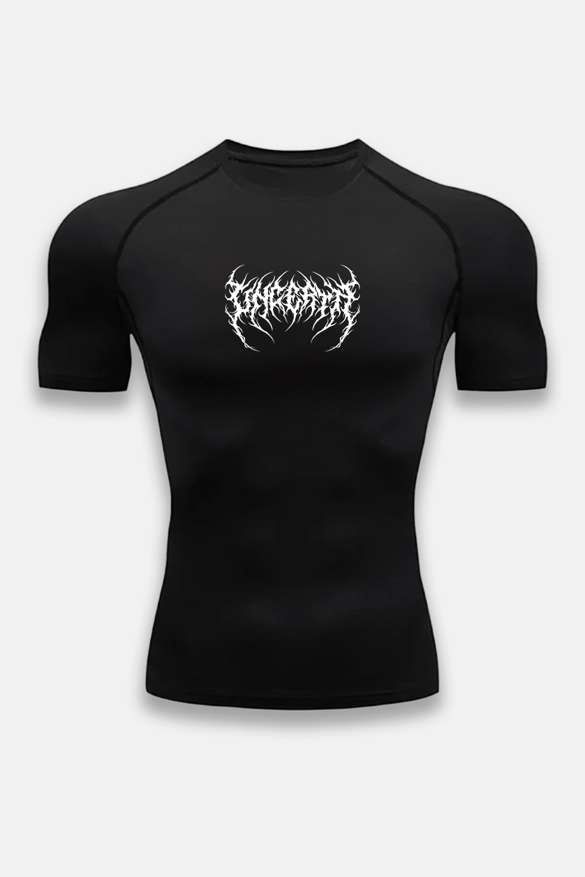 UC036 Celestial Compression Tee - Black