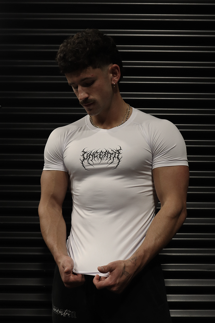 UC036 Celestial Compression Tee - White