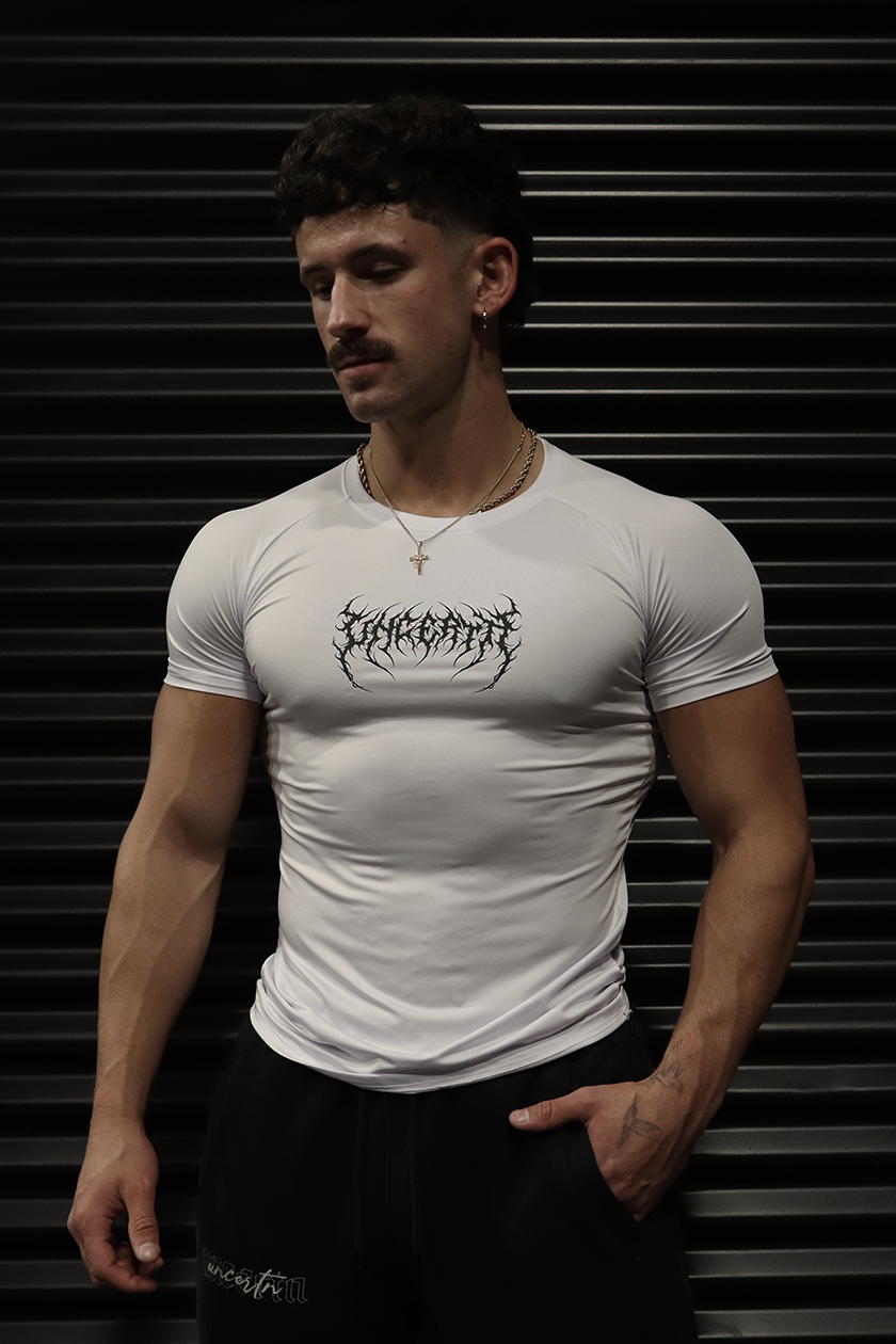 UC036 Celestial Compression Tee - White