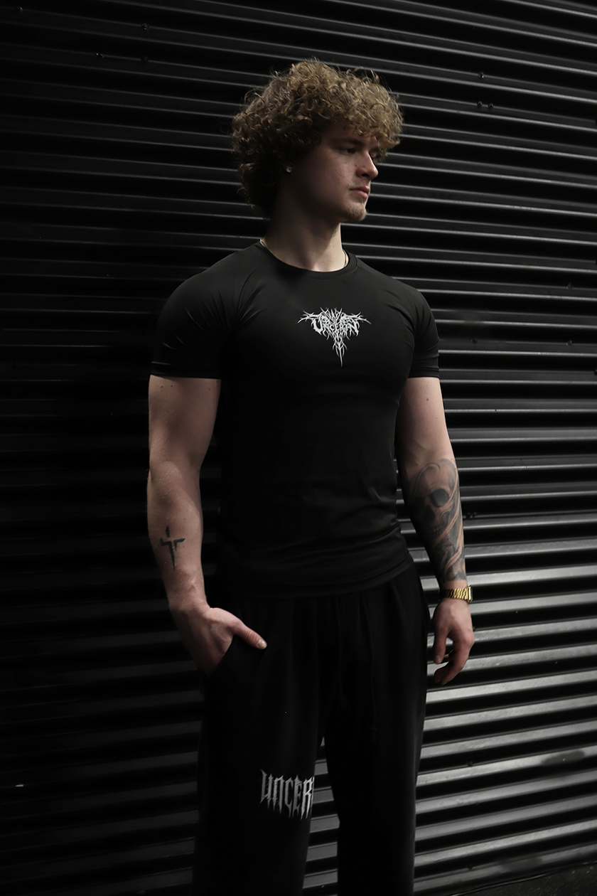 UC023 Envy Compression Tee - Black