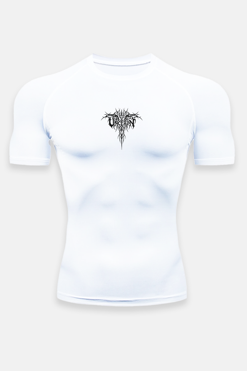 UC023 Envy Compression Tee - White