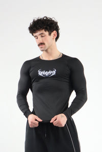UC046 Void Compression Longsleeve - Black/Blue