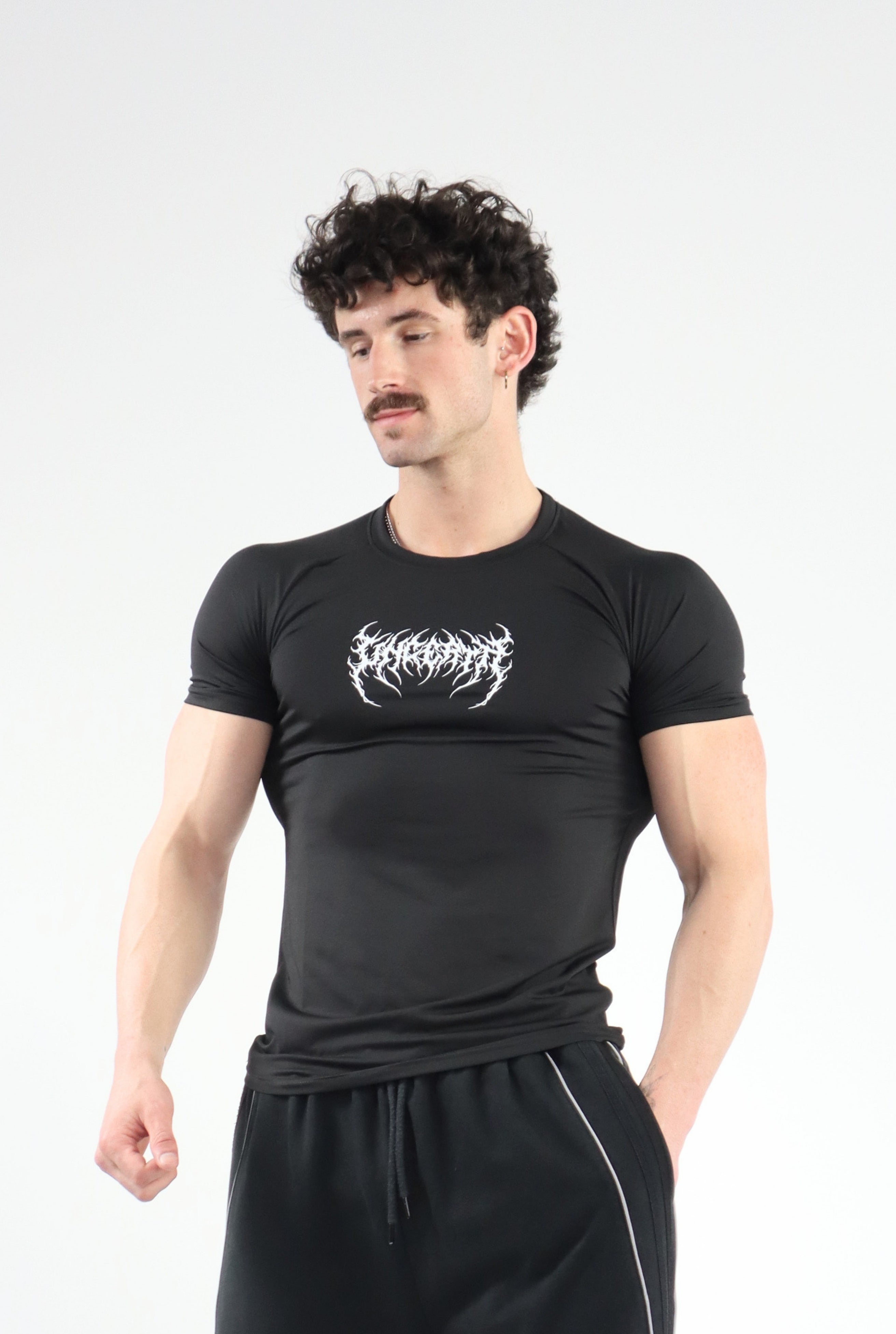 UC036 Celestial Compression Tee - Black