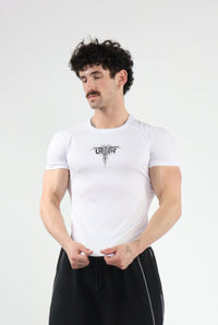UC023 Envy Compression Tee - White