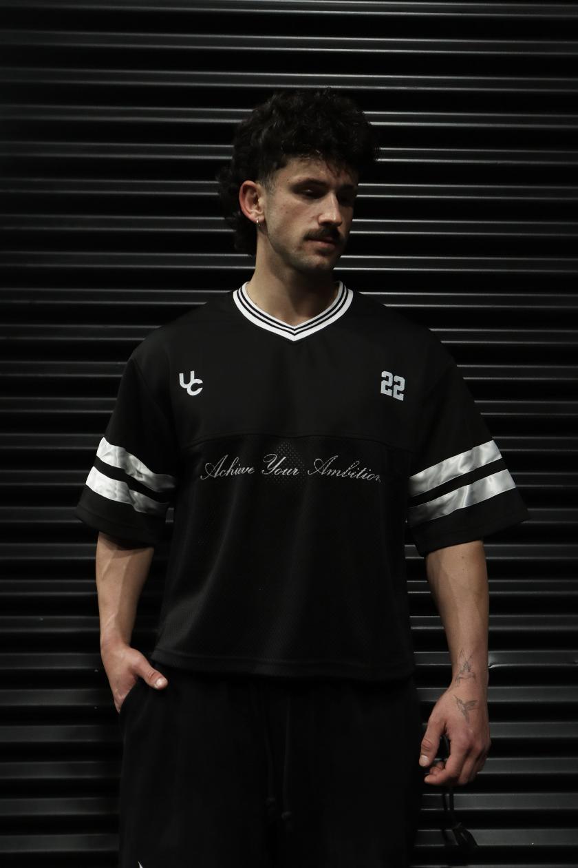 UC029 Mesh Cropped Jersey