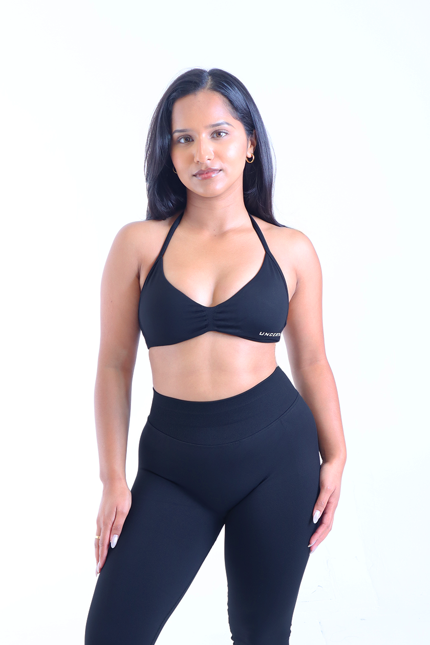 UC018 Elevate Backless Sports Bra - Black