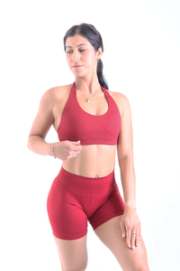 UC018 Elevate Sports Bra - Cherry