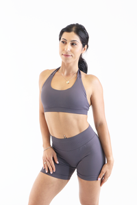 UC018 Elevate Sports Bra - Dark Grey