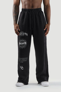 UC016 Legacy Oversized Joggers - Black Wash