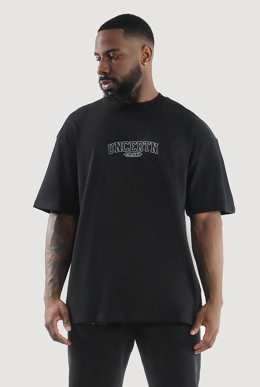 UC020 Triumph Oversized Tee - Black
