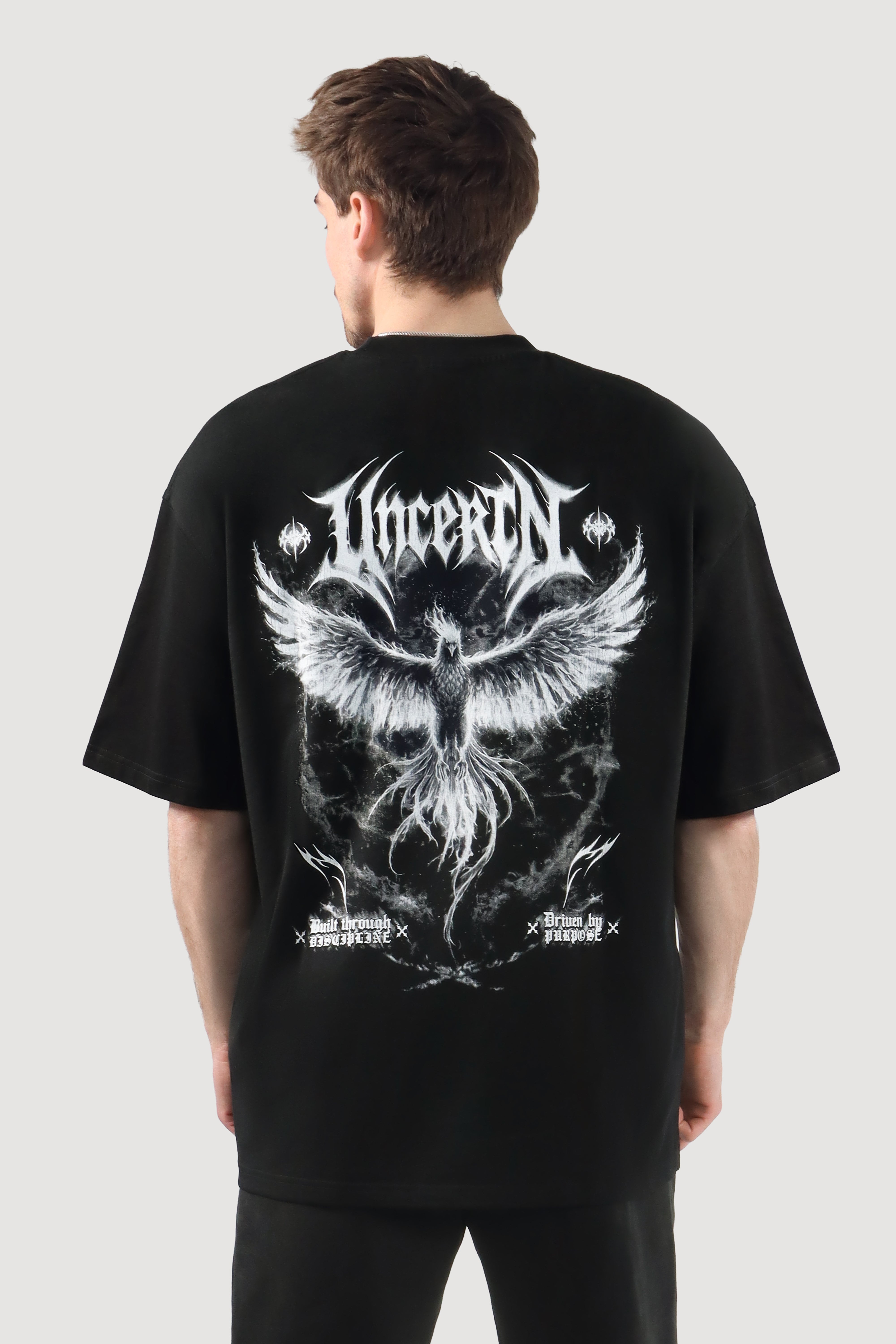 UC049 Rise Oversized Tee - Black