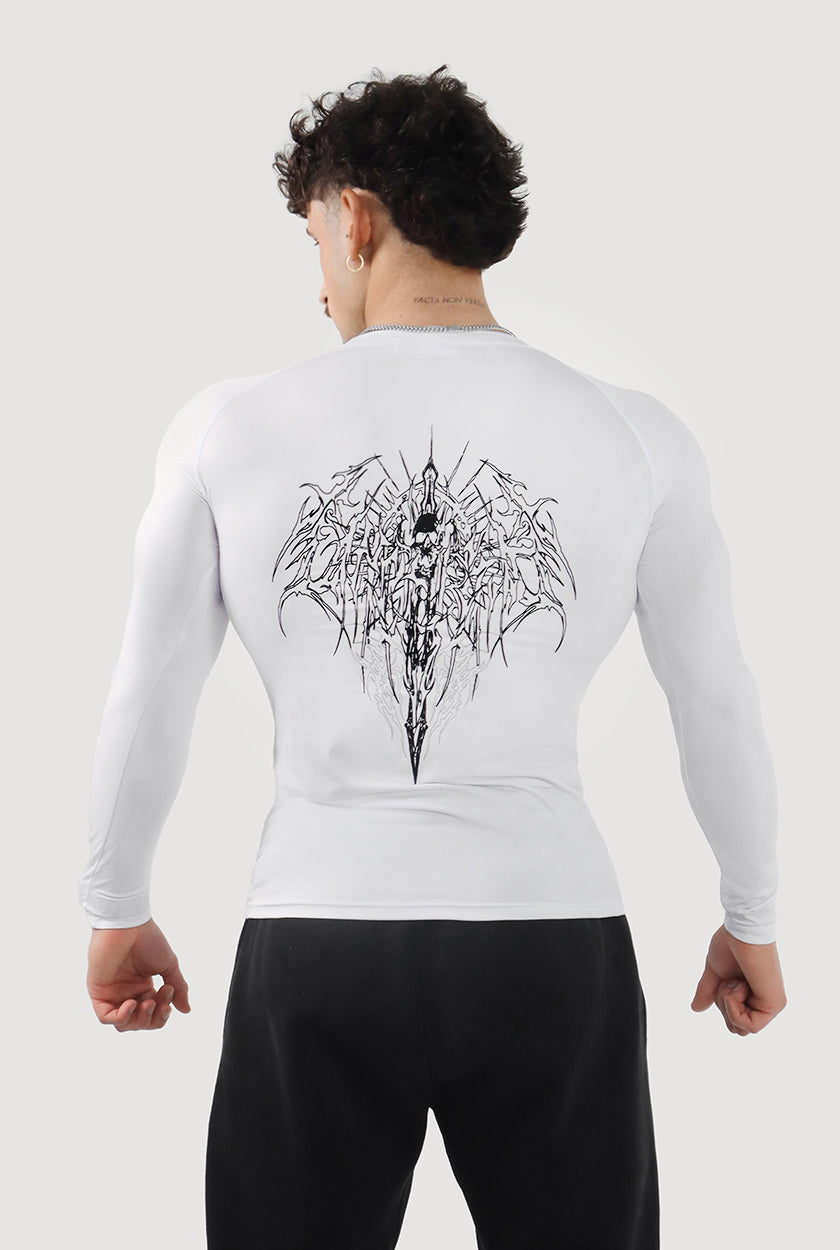 UC046 Void Compression Longsleeve - White