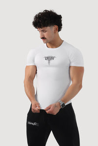 UC023 Envy Compression Tee - White