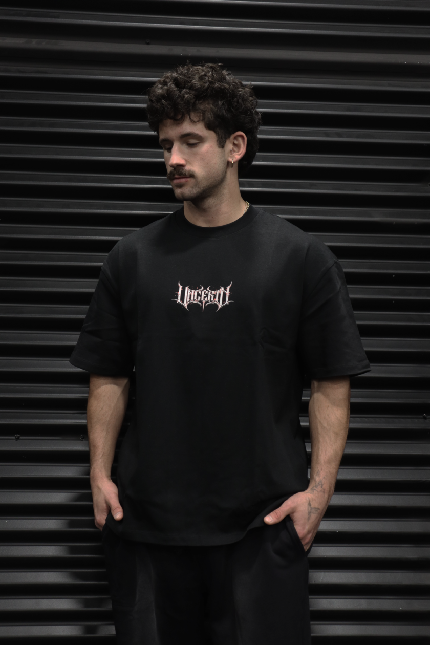 UC037 Katana Oversized Tee - Black