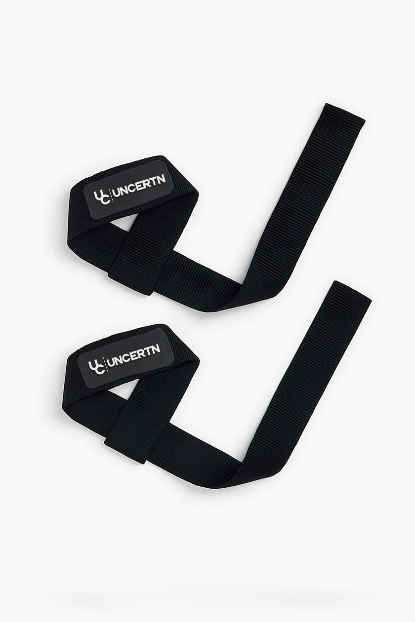 UC033 Lifting Straps - Black
