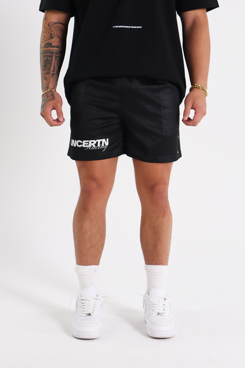 UC013 Racing Team Mesh Shorts - Black