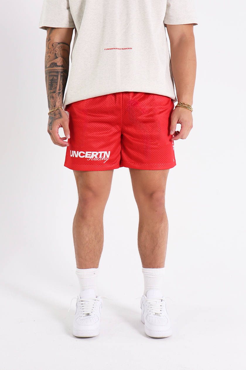 UC013 Racing Team Mesh Shorts -  Red