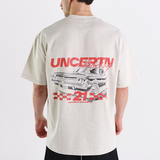 UC013 Racing Team Oversized Tee - Oat