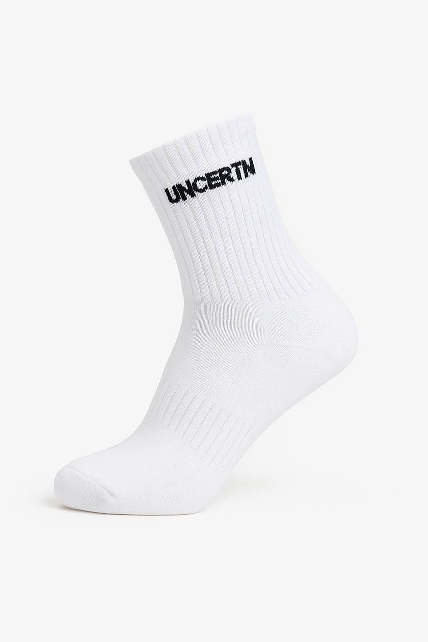UC032 Everyday Crew Socks - White (3 Pack)