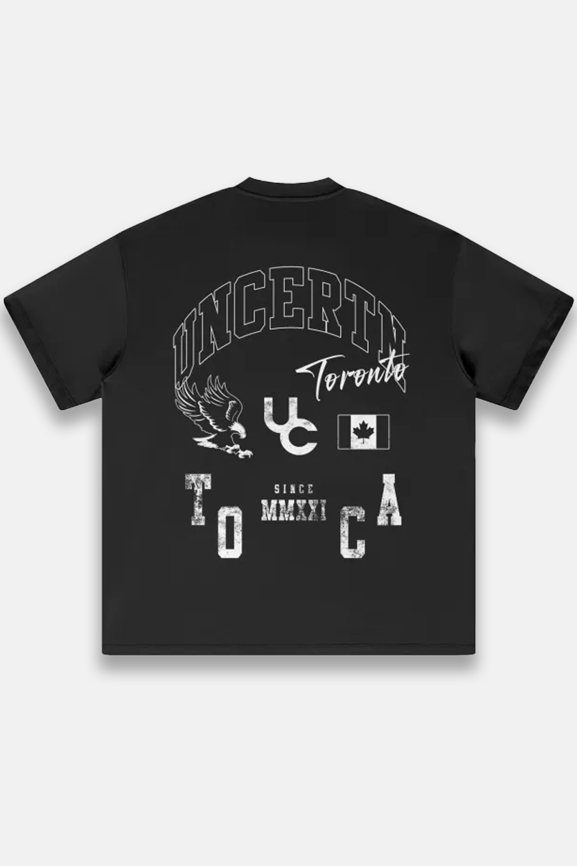 UC011 Phantom Oversized Tee - Black