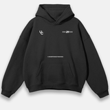 UC013 Oversized Racing Team Hoodie - Black