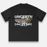 UC013 Racing Team Oversized Tee - Chrome Legends