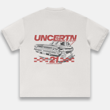 UC013 Racing Team Oversized Tee - Oat