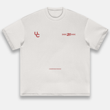 UC013 Racing Team Oversized Tee - Oat