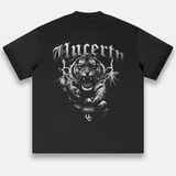 UC014 Reign Oversized Tee - Black