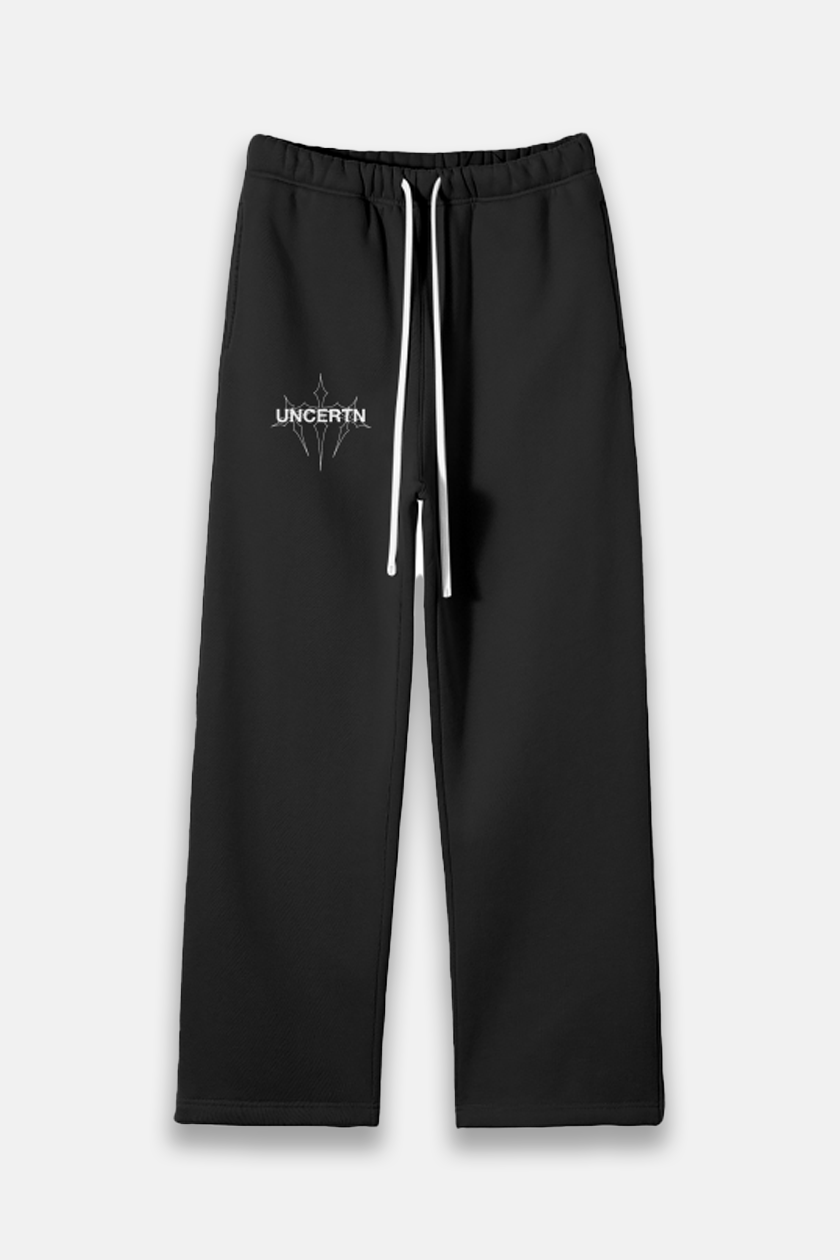 UC014 Reign Straight Cut Joggers - Black