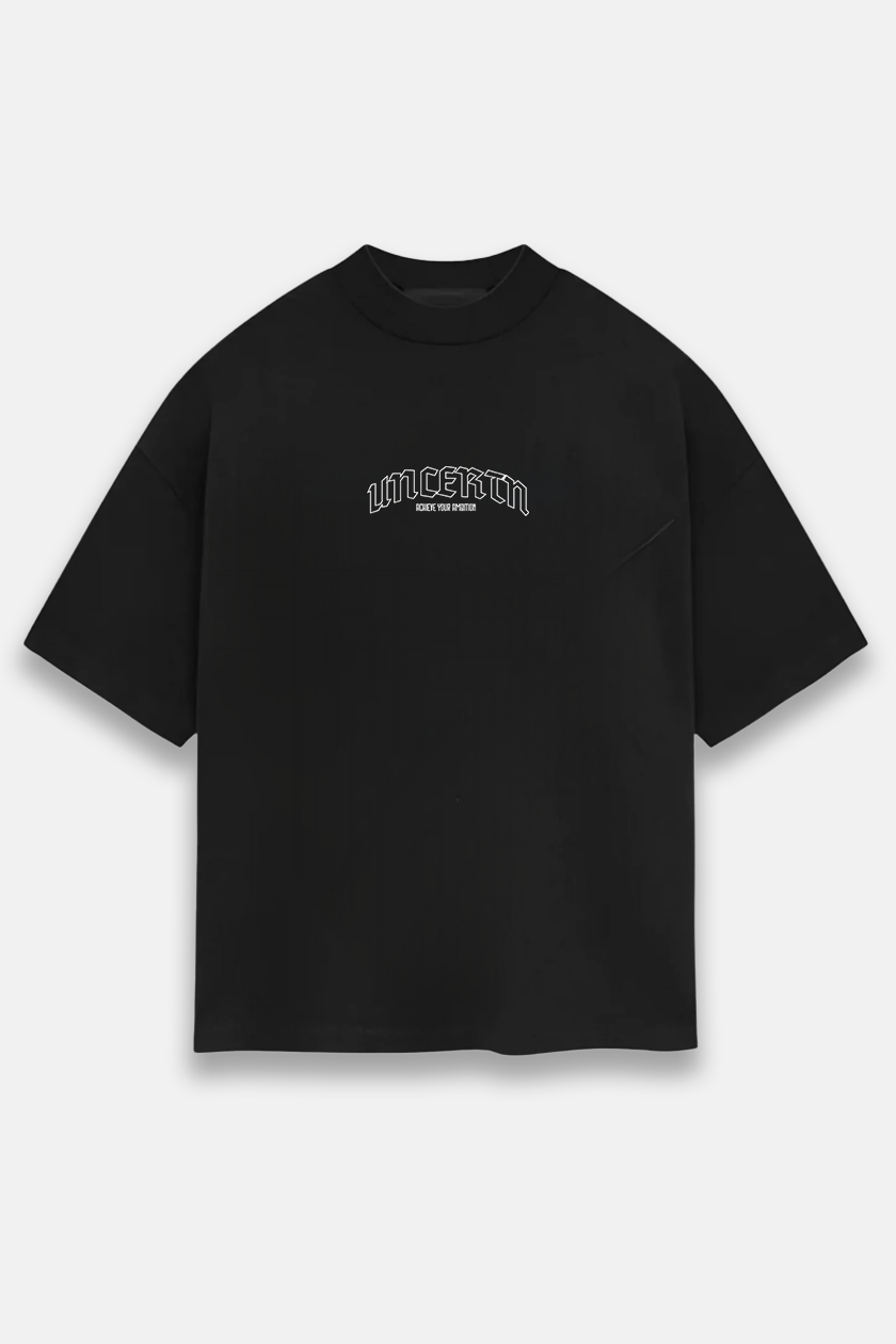 UC020 Triumph Oversized Tee - Black