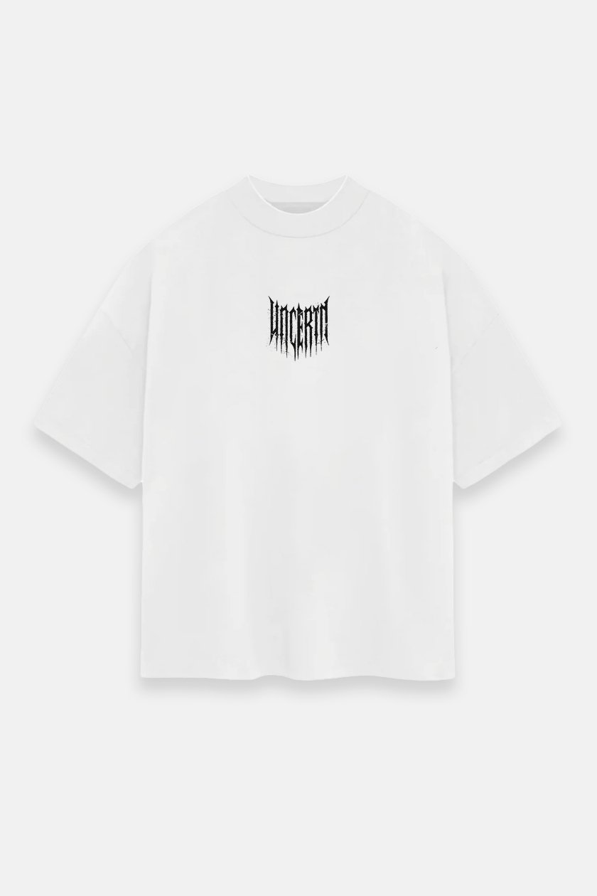 UC022 Envy Oversized Tee - White